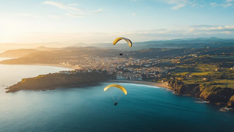 Parapente à Saint-Jean-Luz : Top 5 des meilleures écoles pour votre baptême de l’air