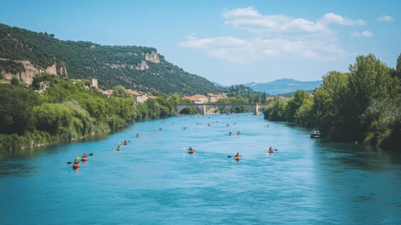 Du changement dans l’air : Le Rhône s’impose comme théâtre des championnats de France de canoë-kayak