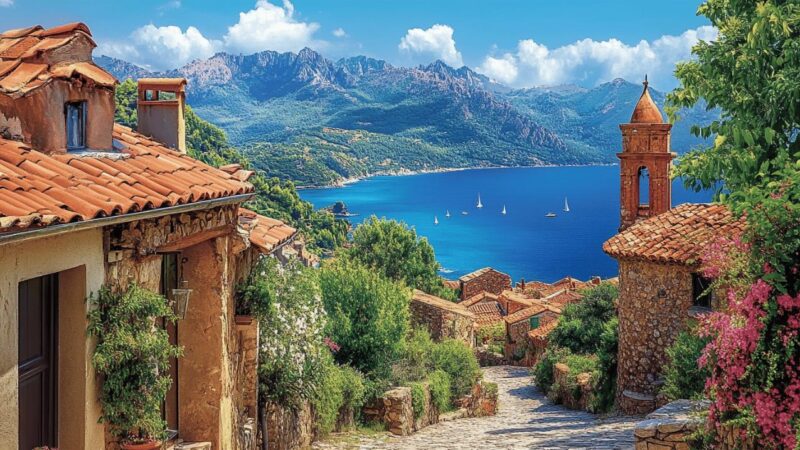 Ces villages corses du top 20 ou l’art et la tradition se rencontrent