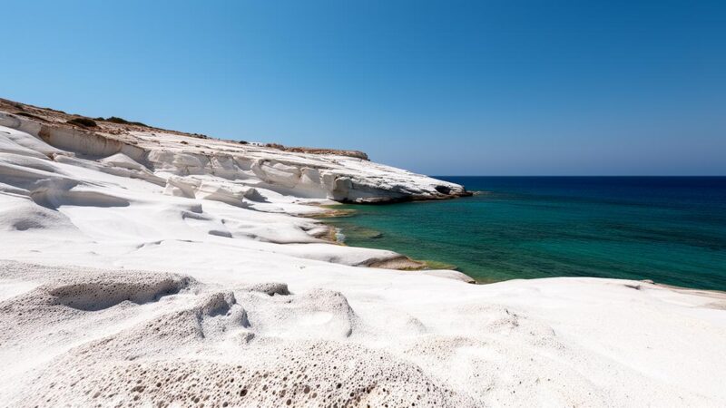 Que faire à Milos : exploration des grottes marines et trésors cachés des Cyclades
